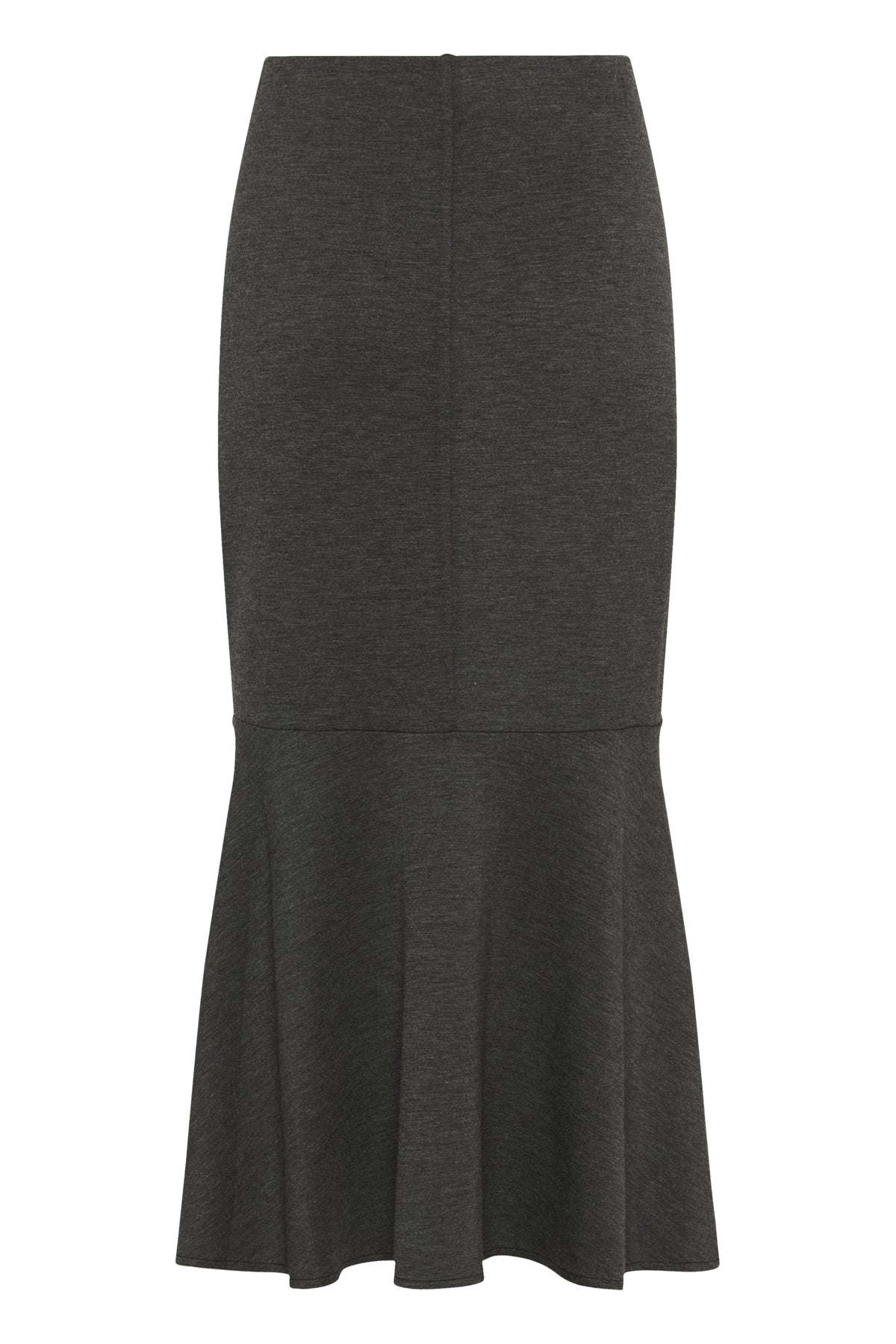 GidaIW Melange Vincent Skirt Mörkgrå melange - 30111105