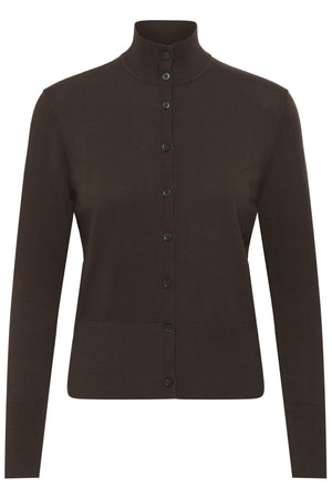 PaulaIW Cardigan Coffee Brown - 191419 - 30111179