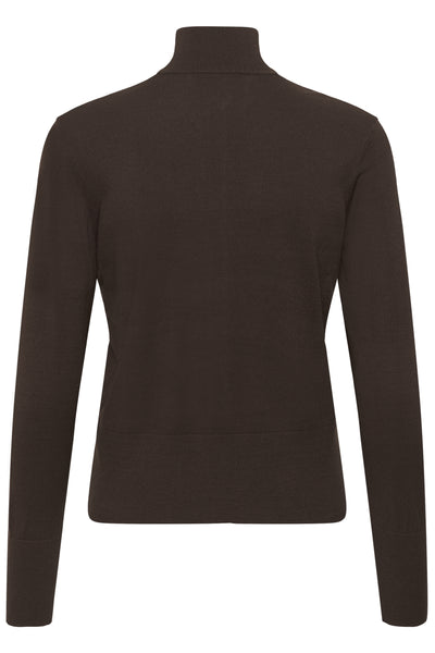 PaulaIW Cardigan Coffee Brown - 191419 - 30111179 Thumbnail