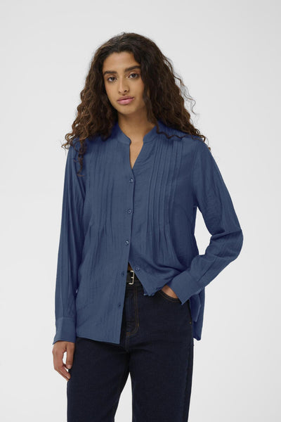 TrishIW Pintuck Shirt Wild Wind - 173912 - 30111200 Thumbnail