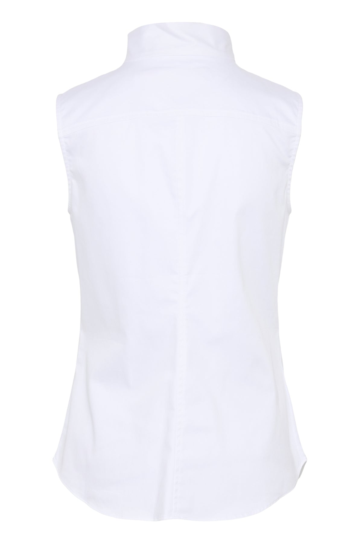 BelinaIW Ärmlös skjorta Pure White - 300001 - 30111204