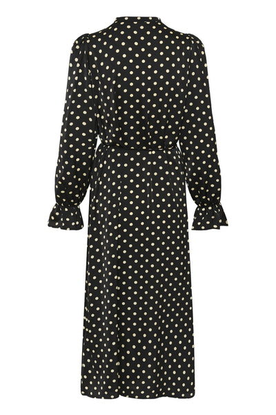 ZeemaIW Klänning Black Spaced Dots - 300177 - 30111247 Thumbnail