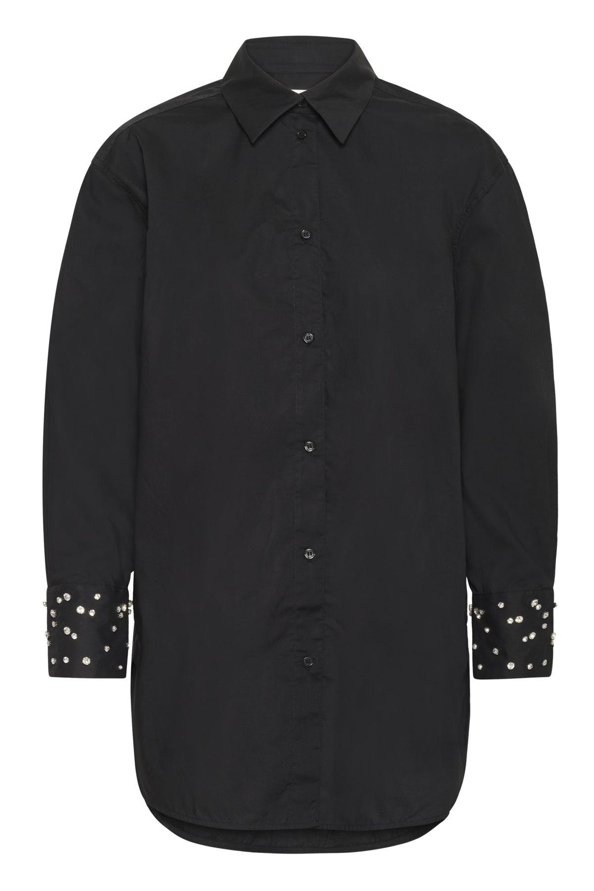 DALLASIW SEQUIN SHIRT Svart - 194008 - 30112002