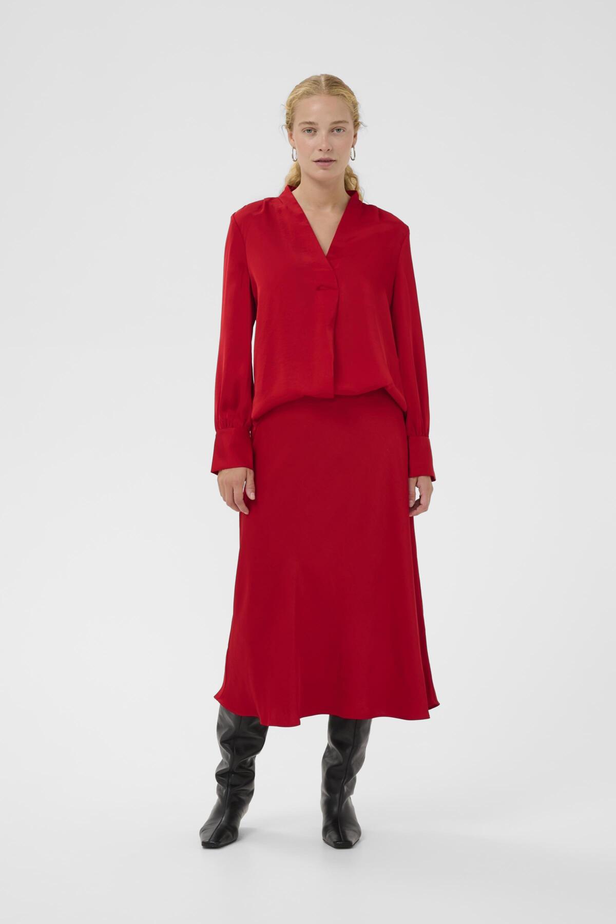 DAWNIW KJOL Cranberry - 181553 - 30112010