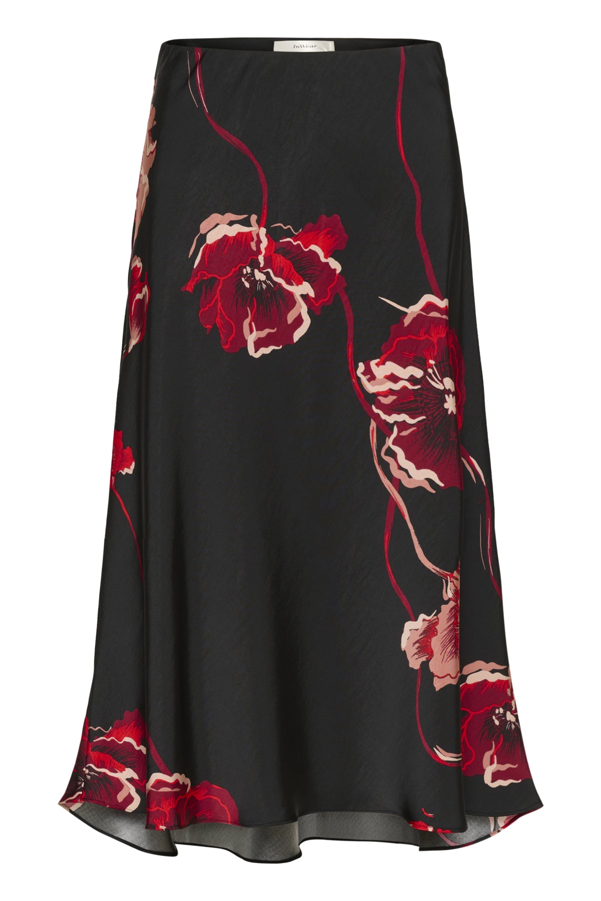 DAWNIW SKIRT BLACK POPPY ROSE - 900002573 - 30112010