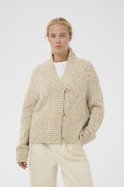 NELLYIW CARDIGAN Haze Melange - 1304031 - 30112048 Thumbnail