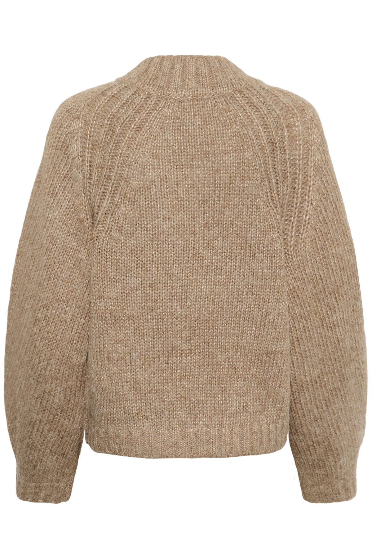 TROAIW V-NECK Sandy Grey Melange - 1813041 - 30112050