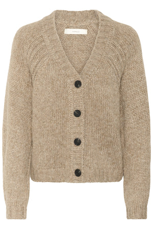 TROAIW CARDIGAN Sandy Grey Melange - 1813041 - 30112051