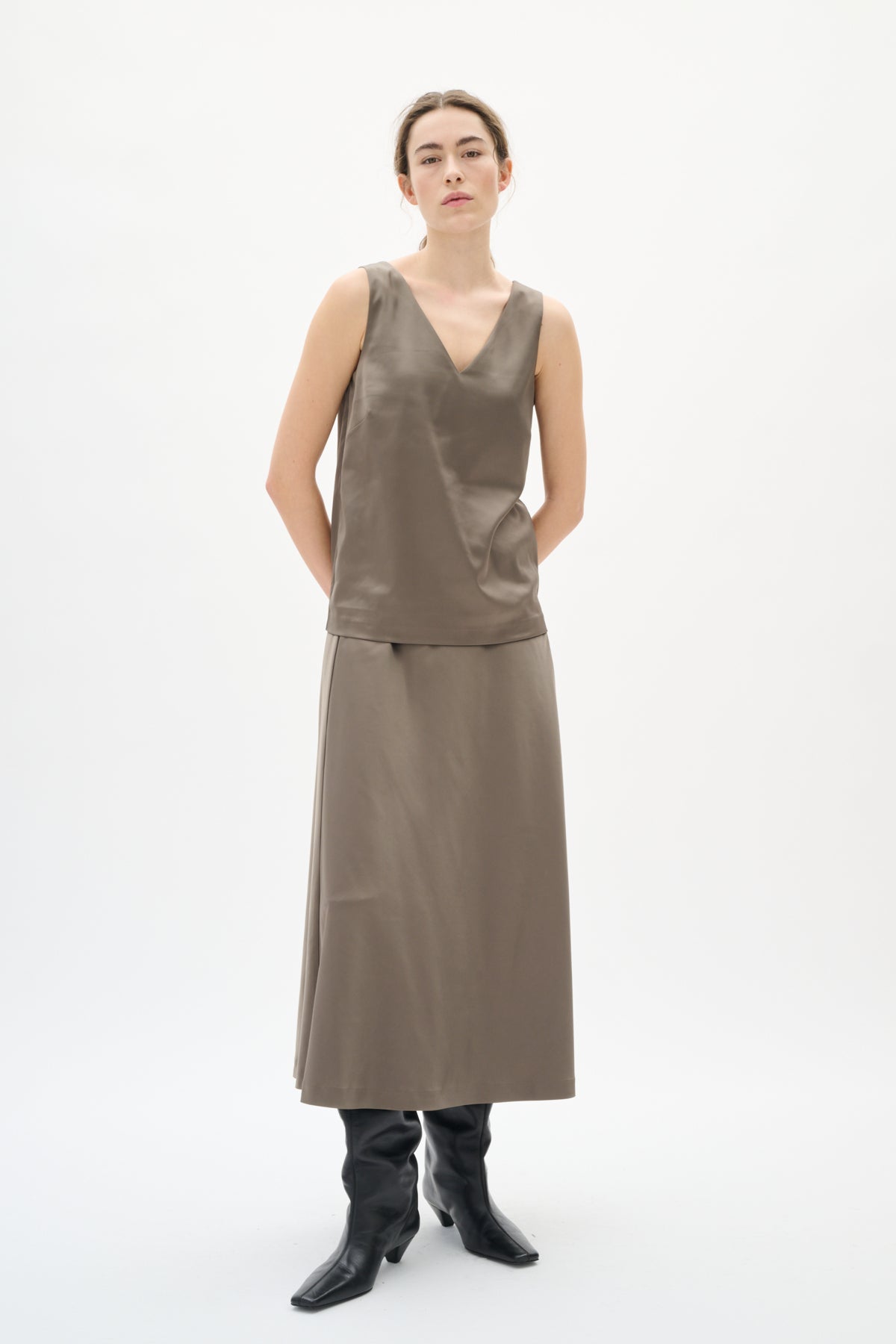 ZILKYIW V TOP Sandy Grey - 181304 - 30112092