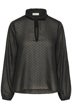 DOTTIEIW BLOUSE Svart - 194008 - 30112103