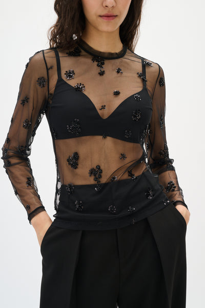 KUIIW LS BLOUSE Black - 194008 - 30112135 Thumbnail