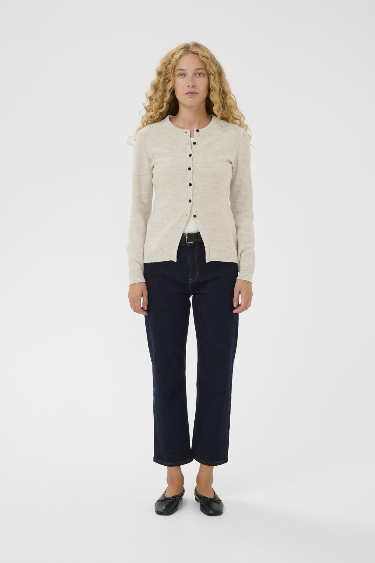 NAASUIW CARDIGAN Griffin Melange - 1751021 - 30112161