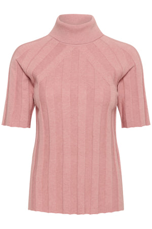 NIKOLAIW KELLSIE SS PULLOVER Ash Rose Melange - 1715141 - 30112168