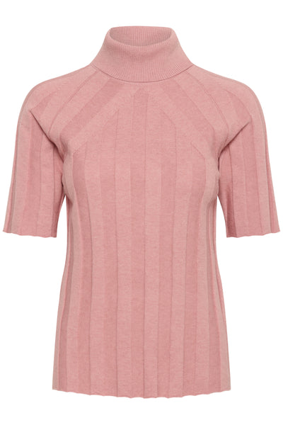 NIKOLAIW KELLSIE SS PULLOVER Ash Rose Melange - 1715141 - 30112168 Thumbnail