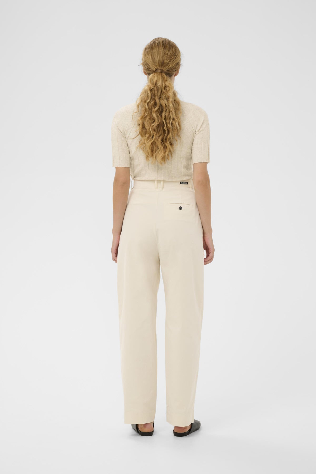 NIKOLAIW KELLSIE SS PULLOVER Ecru - 300597 - 30112168