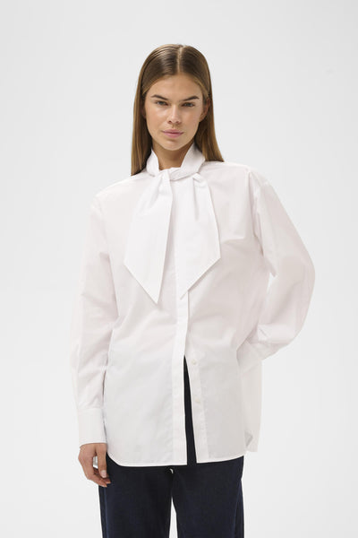CAPELLAIW TIE SHIRT Pure White - 300001 - 30112192 Thumbnail