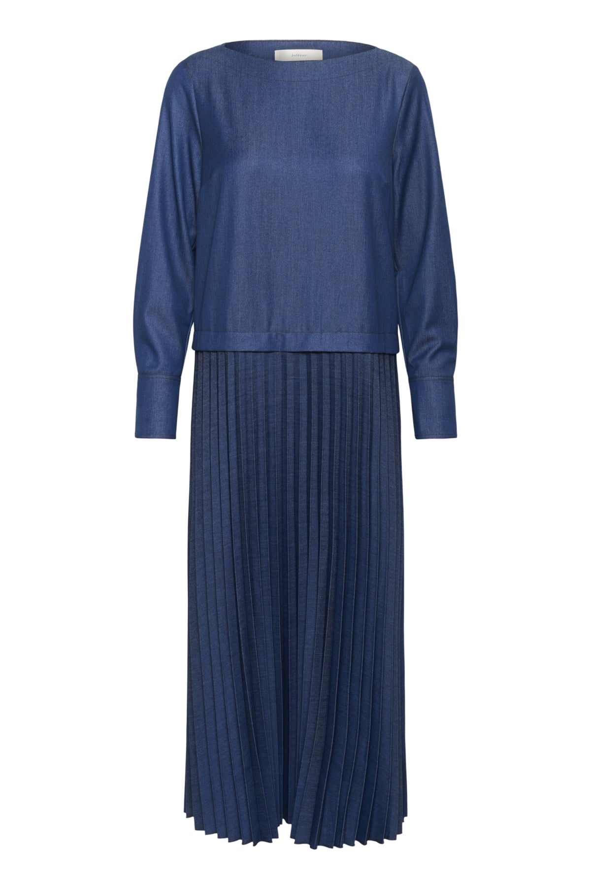 CHERRIEIW KLÄNNING Mörk Denim - 194118 - 30112201