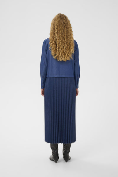 CHERRIEIW KLÄNNING Mörk Denim - 194118 - 30112201 Thumbnail