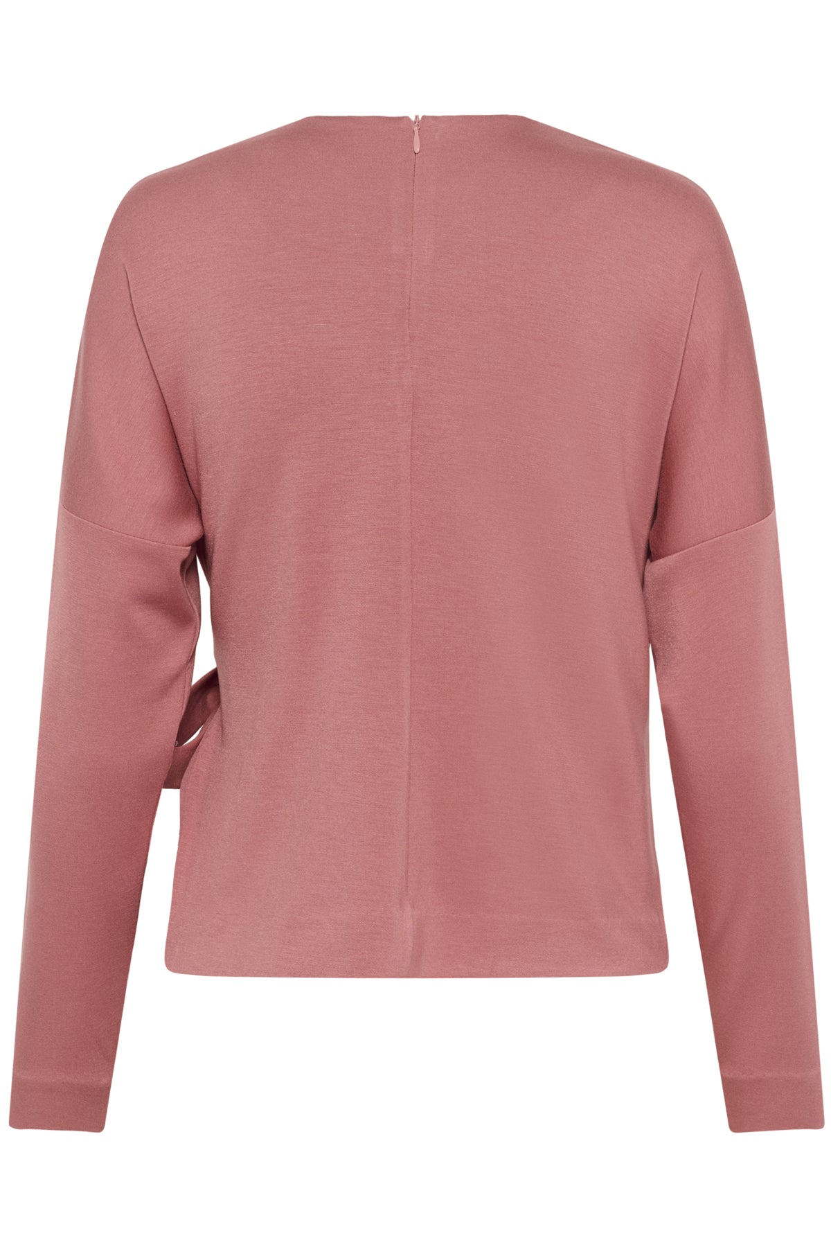 TRIIW VINCENTIW KNOT BLOUSE WITHERED ROSE - 181435 - 30112203