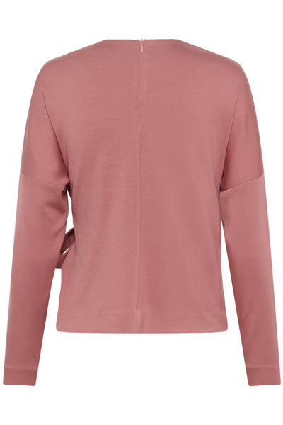 TRIIW VINCENTIW KNOT BLOUSE WITHERED ROSE - 181435 - 30112203 Thumbnail