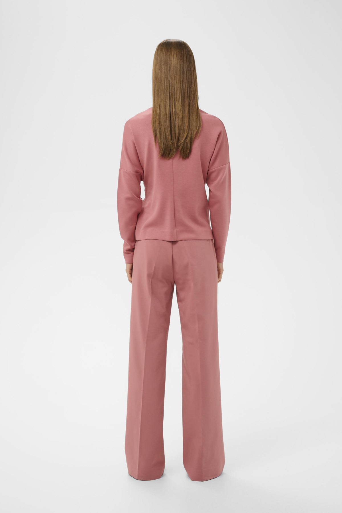 TRIIW VINCENTIW KNOT BLOUSE WITHERED ROSE - 181435 - 30112203