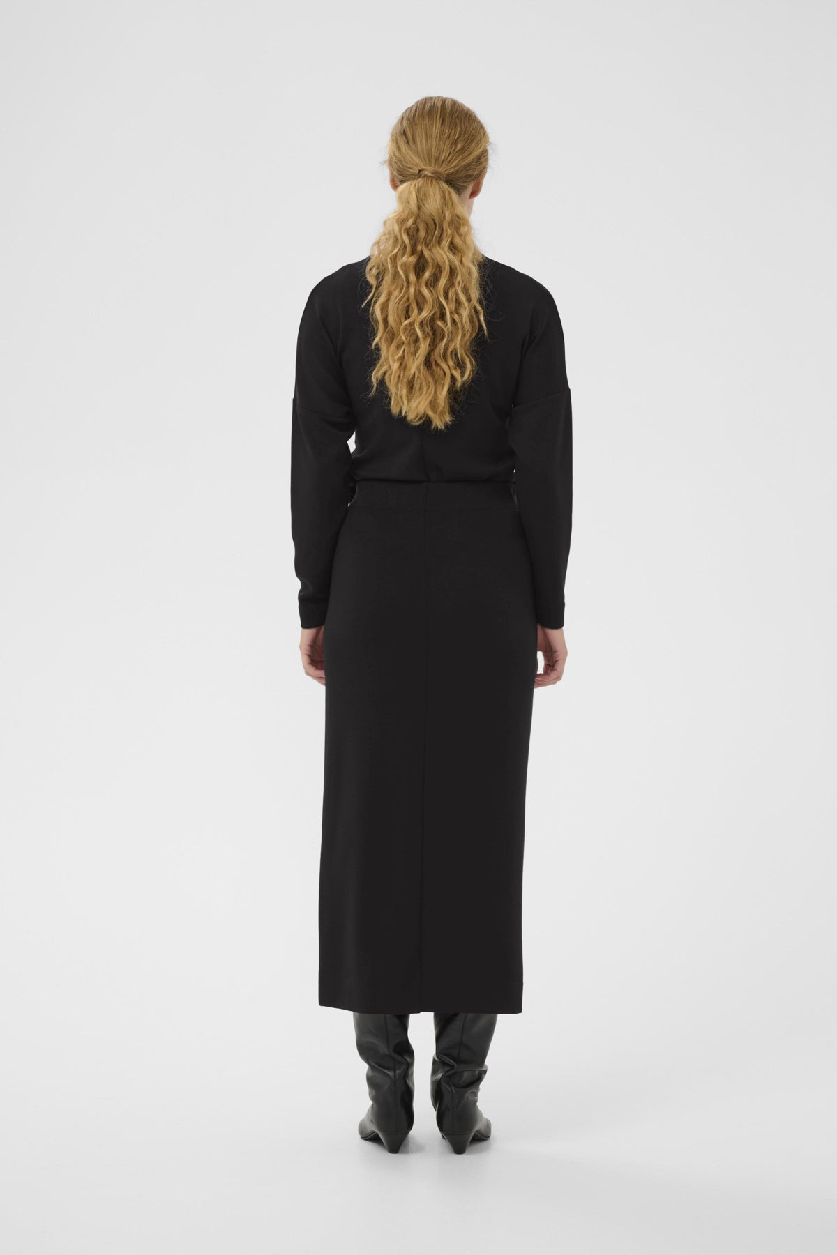 TRIIW VINCENTIW KNOT BLOUSE Black - 194008 - 30112203