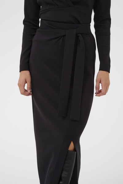 TRIIW VINCENTIW KNOT SKIRT Svart - 194008 - 30112205 Thumbnail