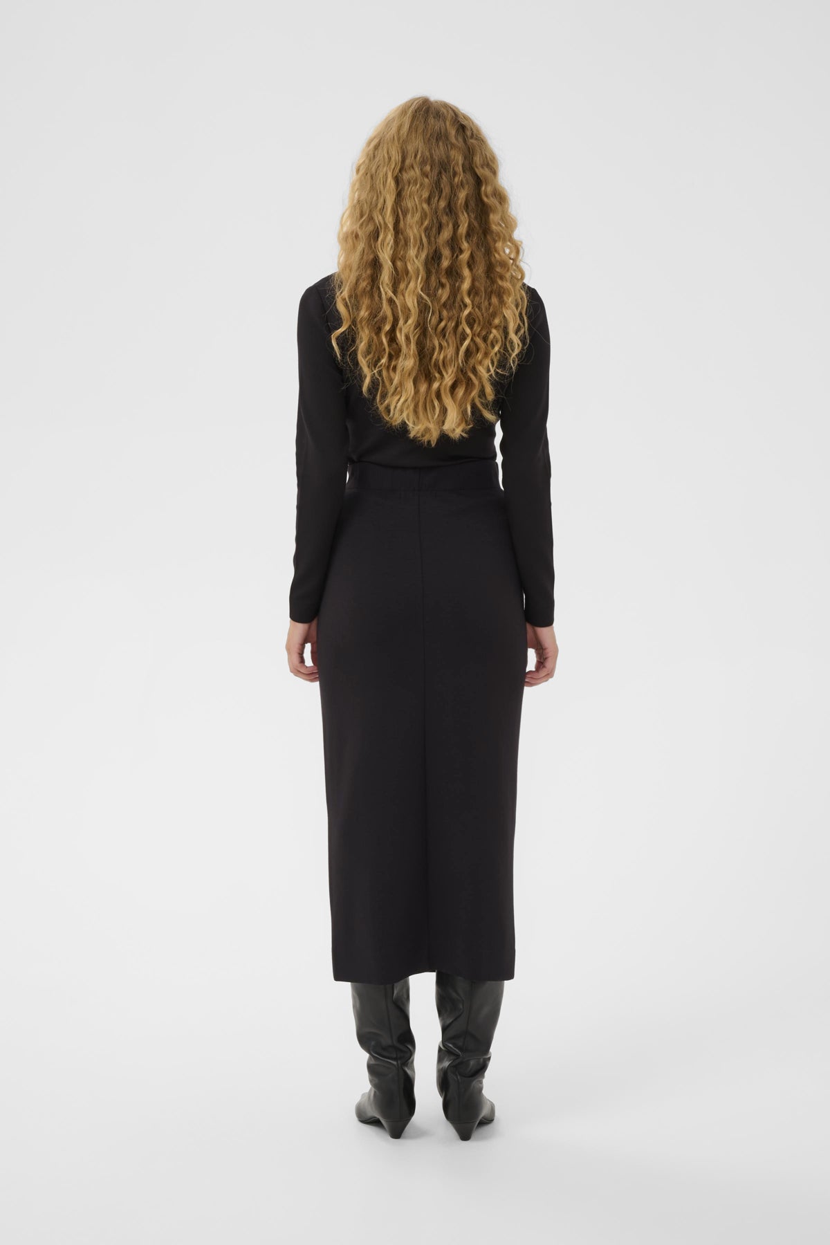 TRIIW VINCENTIW KNOT SKIRT Svart - 194008 - 30112205