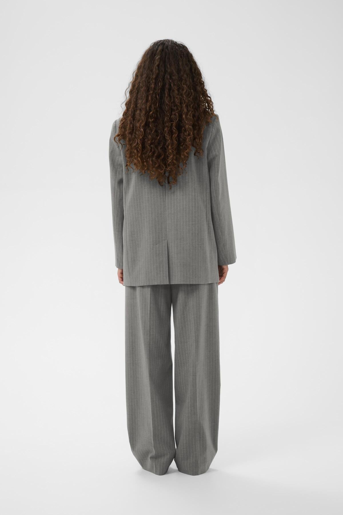 HOSANNAIW BLAZER New Light Grey Melange - 30028 - 30112223