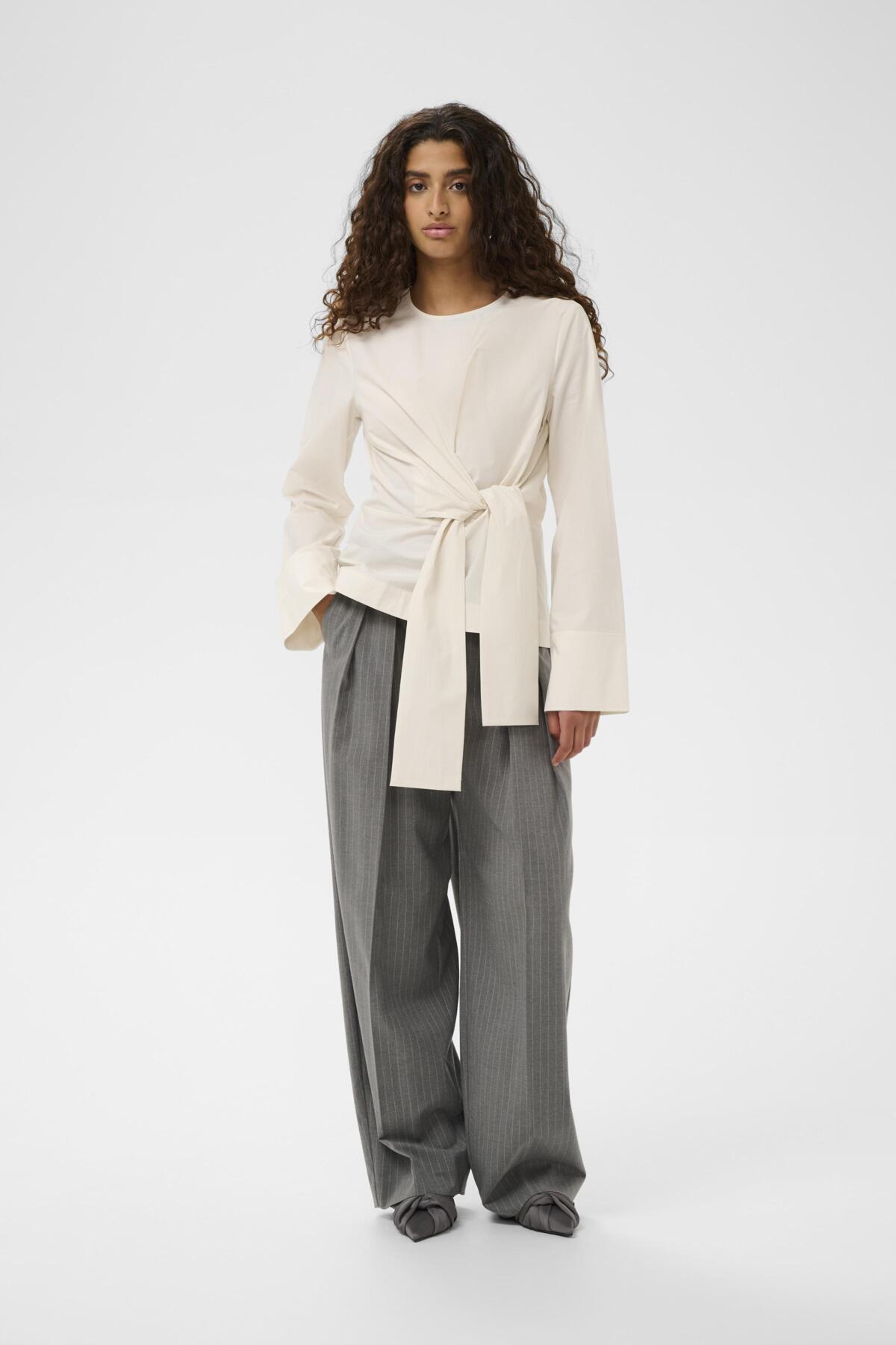 GRAYSONIW BLOUSE Whisper White - 110701 - 30112243