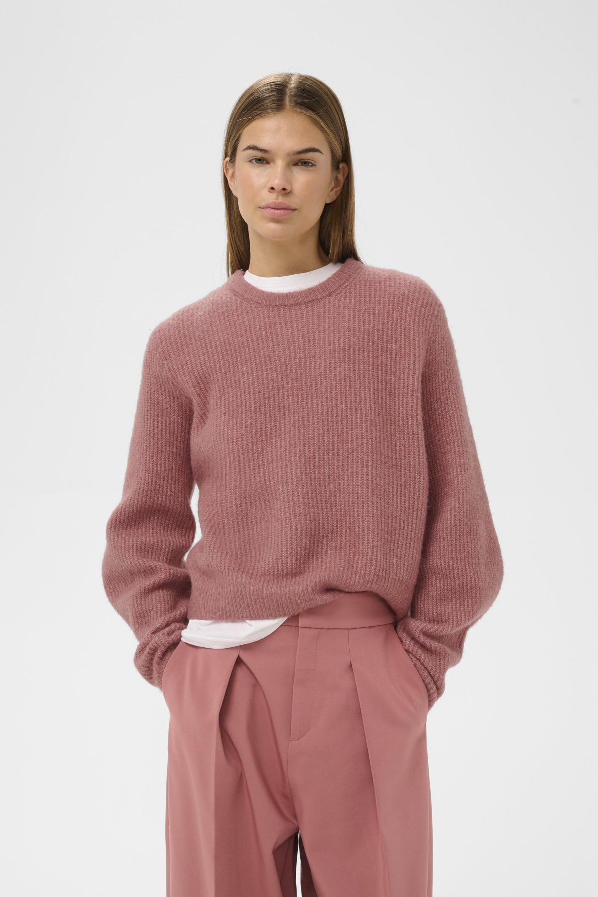 NIASIW PULLOVER WITHERED ROSE - 181435 - 30112296