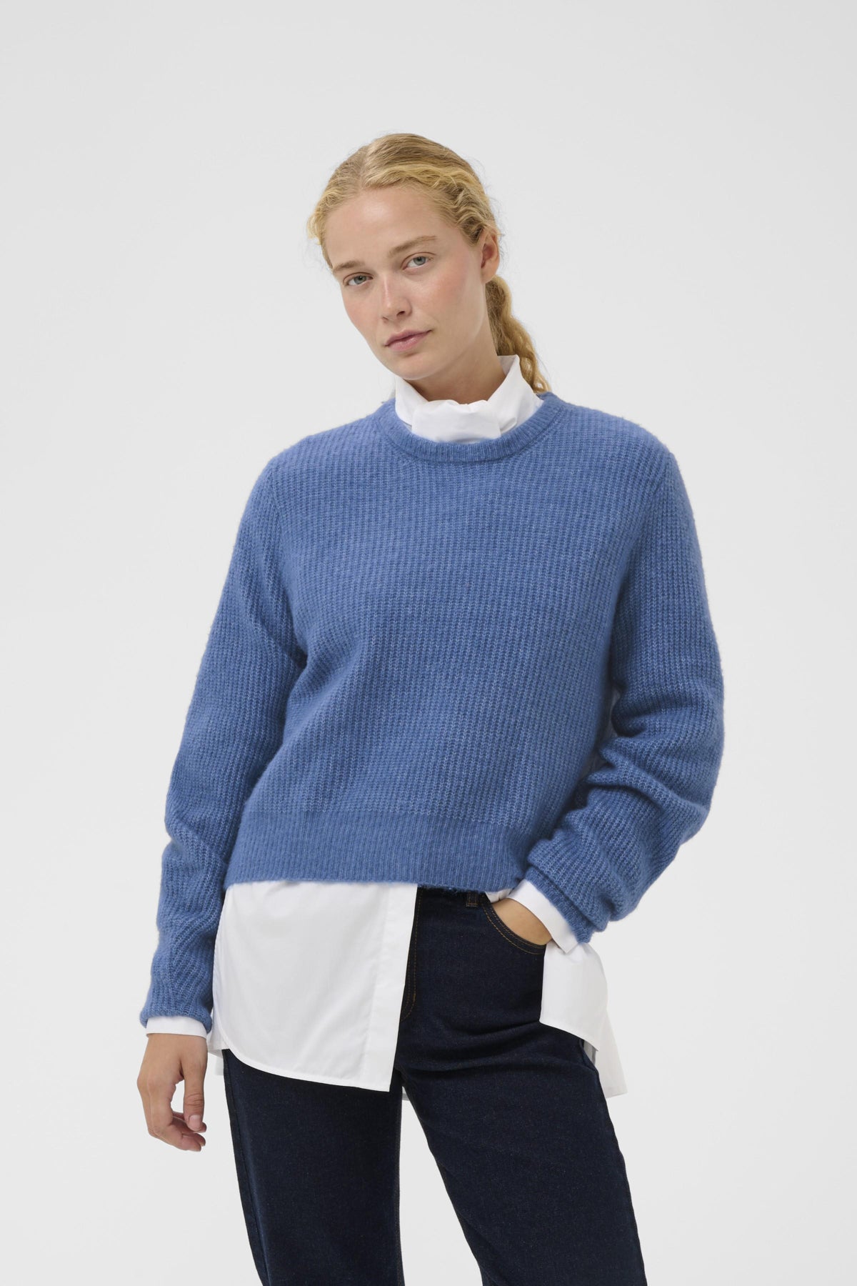 NIASIW PULLOVER Dutch Blue - 183928 - 30112296