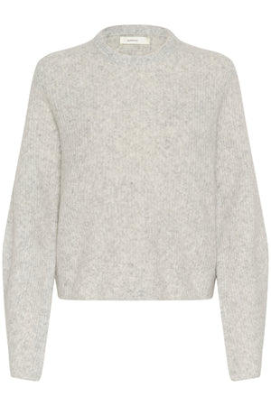 NIASIW PULLOVER New Light Grey Melange - 30028 - 30112296