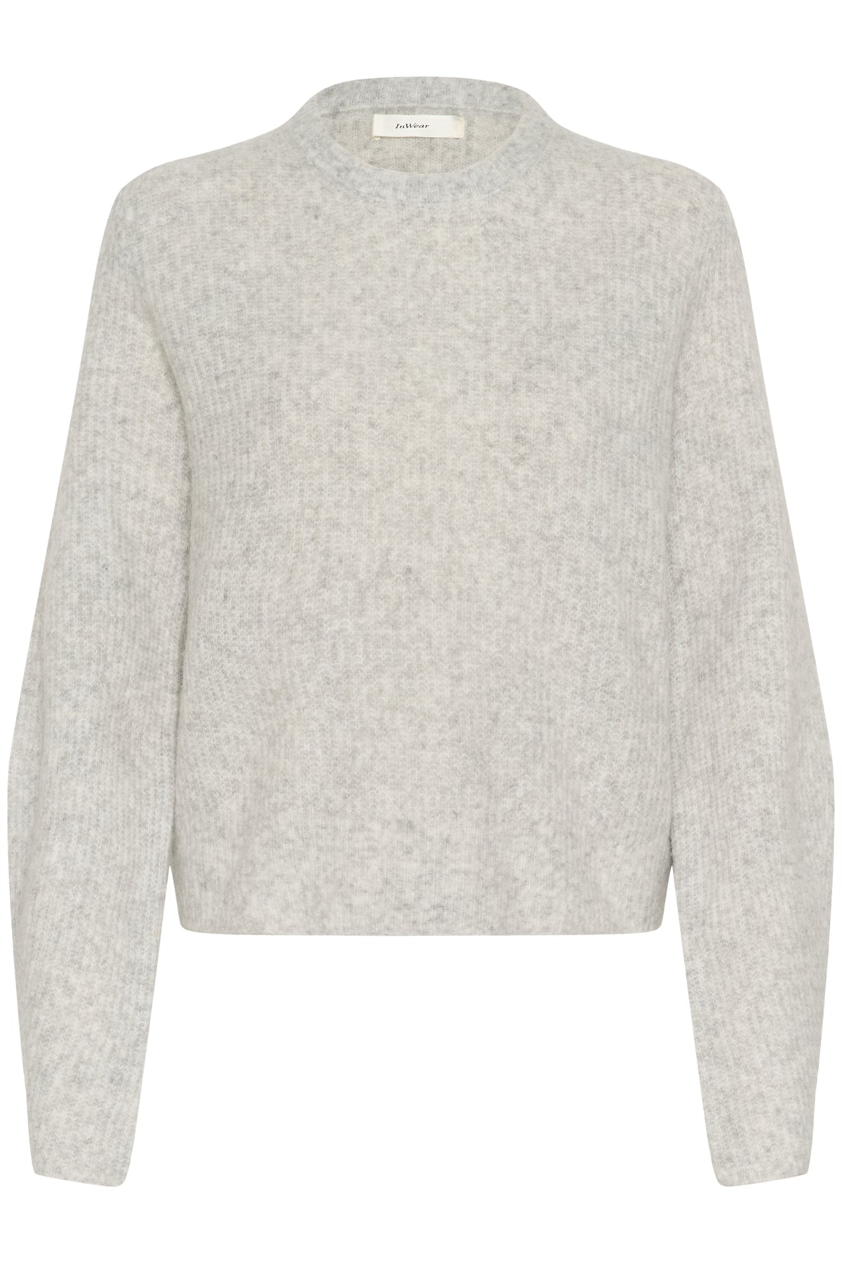 NIASIW PULLOVER New Light Grey Melange - 30028 - 30112296
