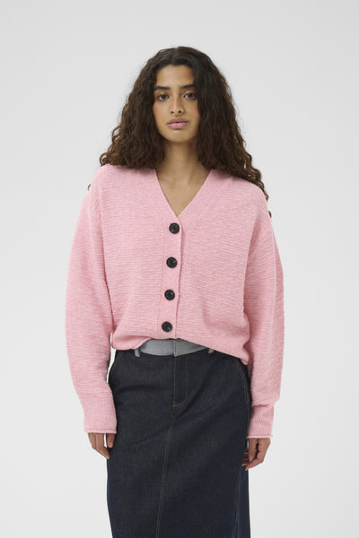 MABELIW KARDIGAN Candy Pink Melange - 1419111 - 30112393 Thumbnail