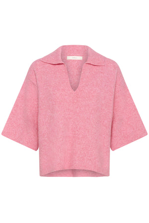 GUNIIW POLO ROSA NEJLIKA MELANGE - 16212 - 30112413