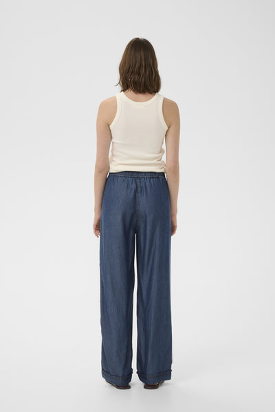 ELOISEIW PULLON PANTS Mörkblå denim - 303349 - 30112532 Thumbnail