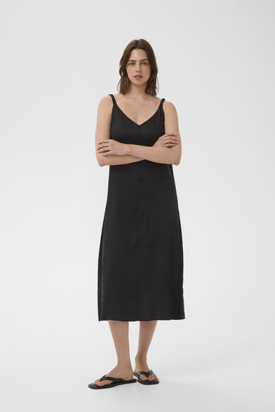 ELINORIW STRAP DRESS Black - 194008 - 30112540 Thumbnail