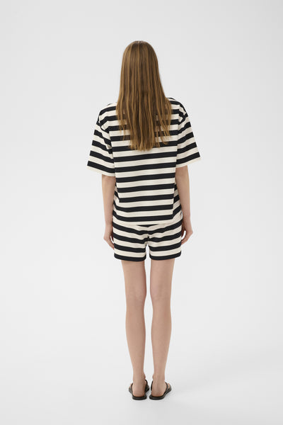 ELORAIW HENNIE SHORTS BLACK / WHISPER WHITE STRIPE - - 30112553 Thumbnail