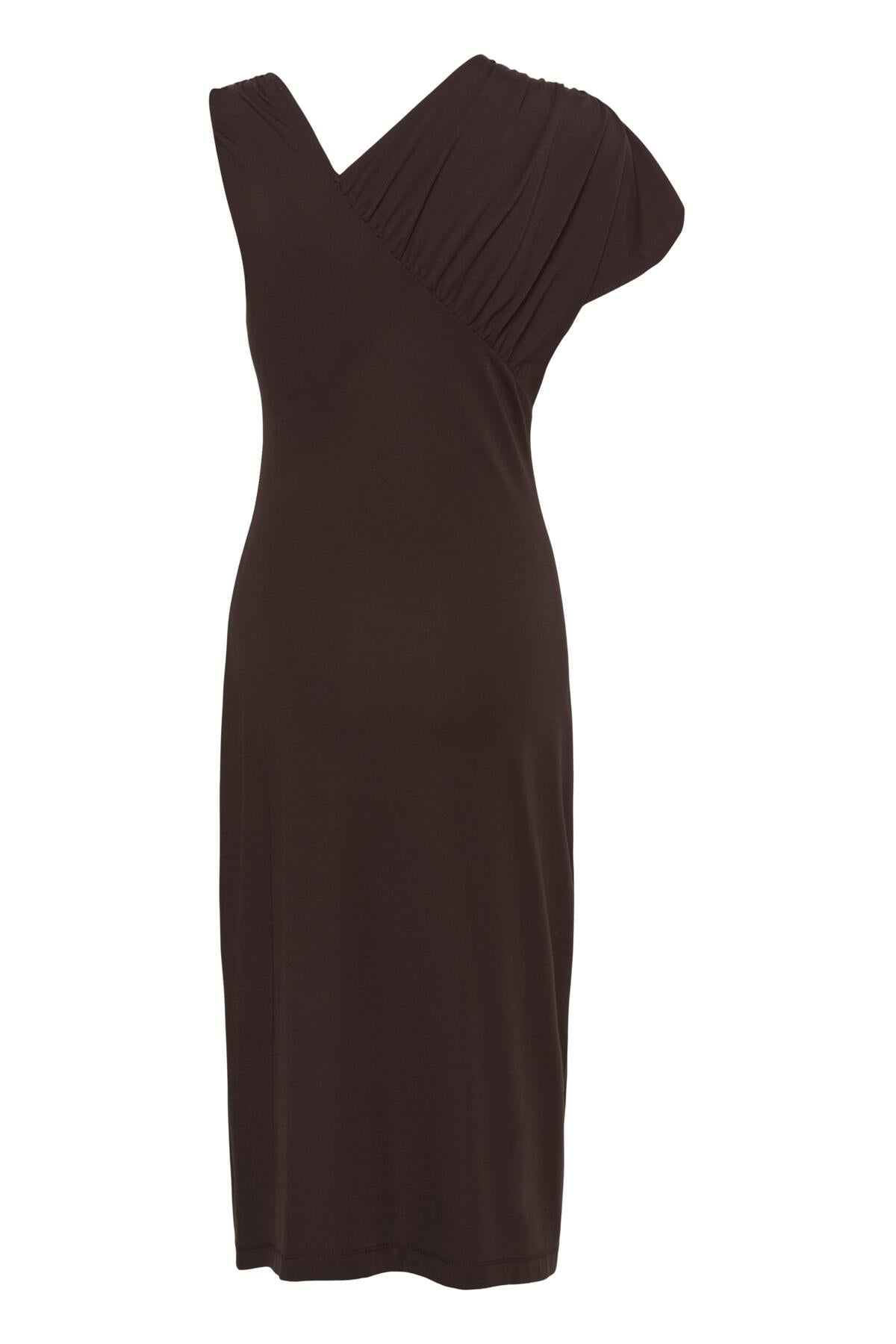 PENNIEIW DRESS Kaffeböna - 190915 - 30112576