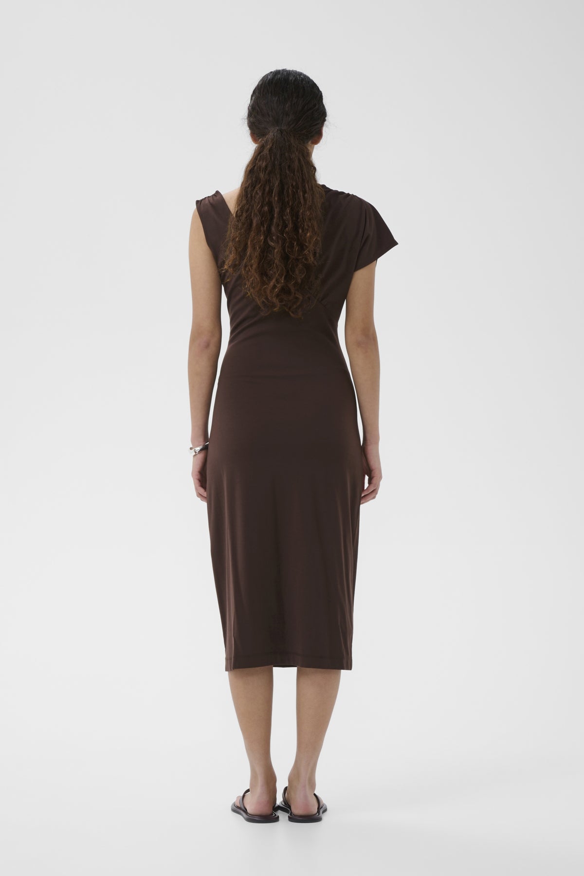 PENNIEIW DRESS Kaffeböna - 190915 - 30112576