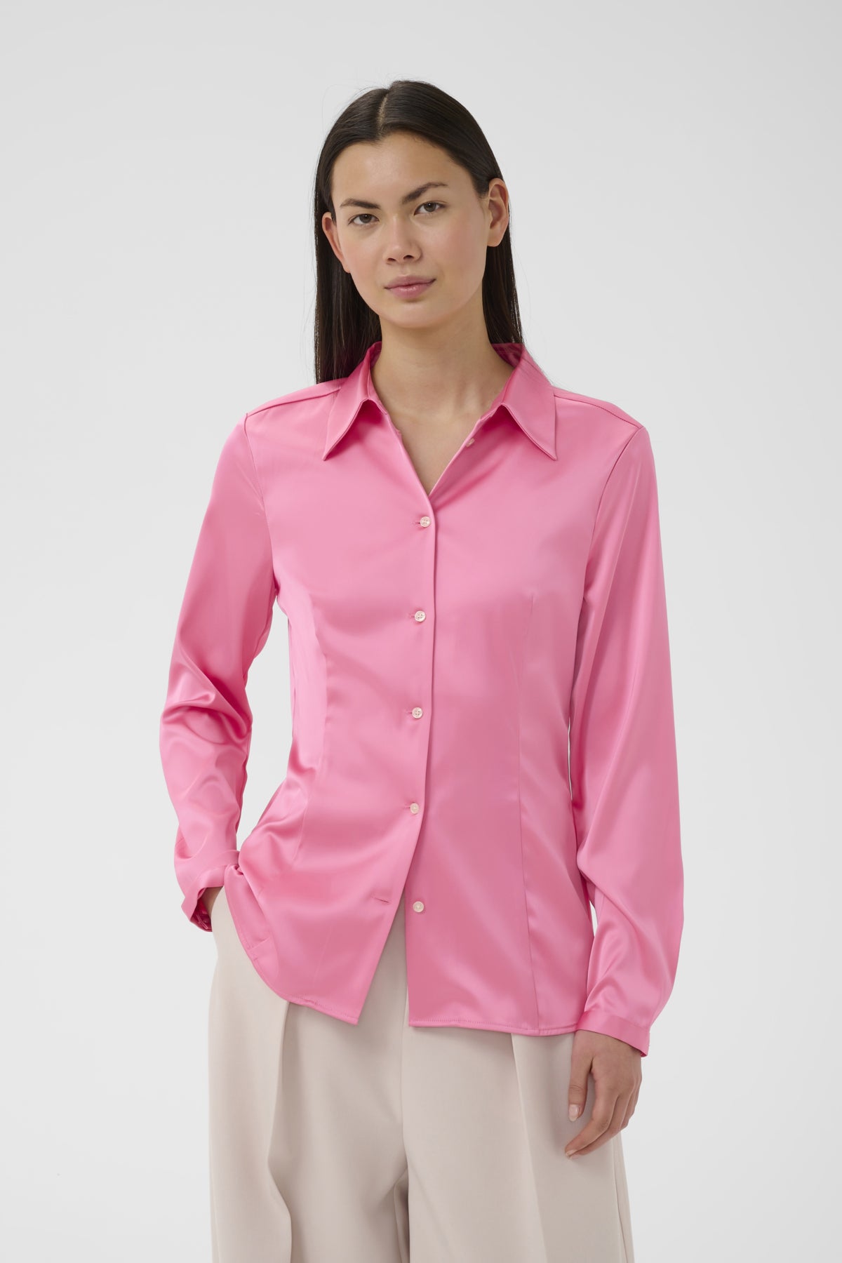 LAKEIW SKJORTA PINK CARNATION - 162124 - 30112578