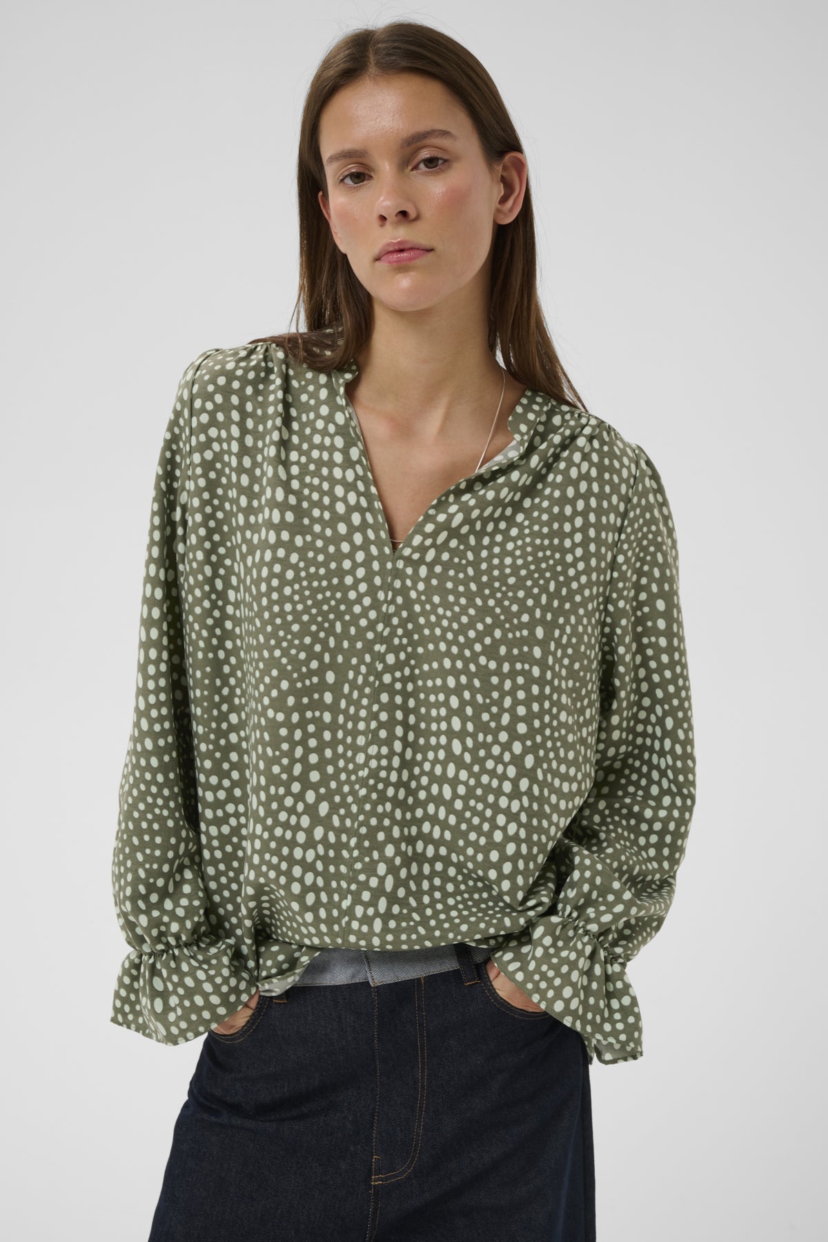 LIBERTYIW BLUS GRÖN FADED DOT - 900007187 - 30112584
