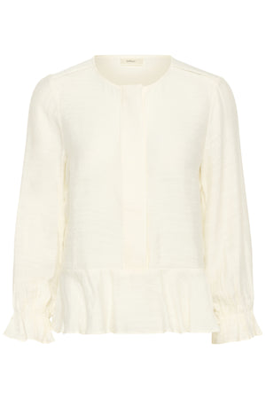 LINNISIW SKJORTA Whisper White - 110701 - 30112586