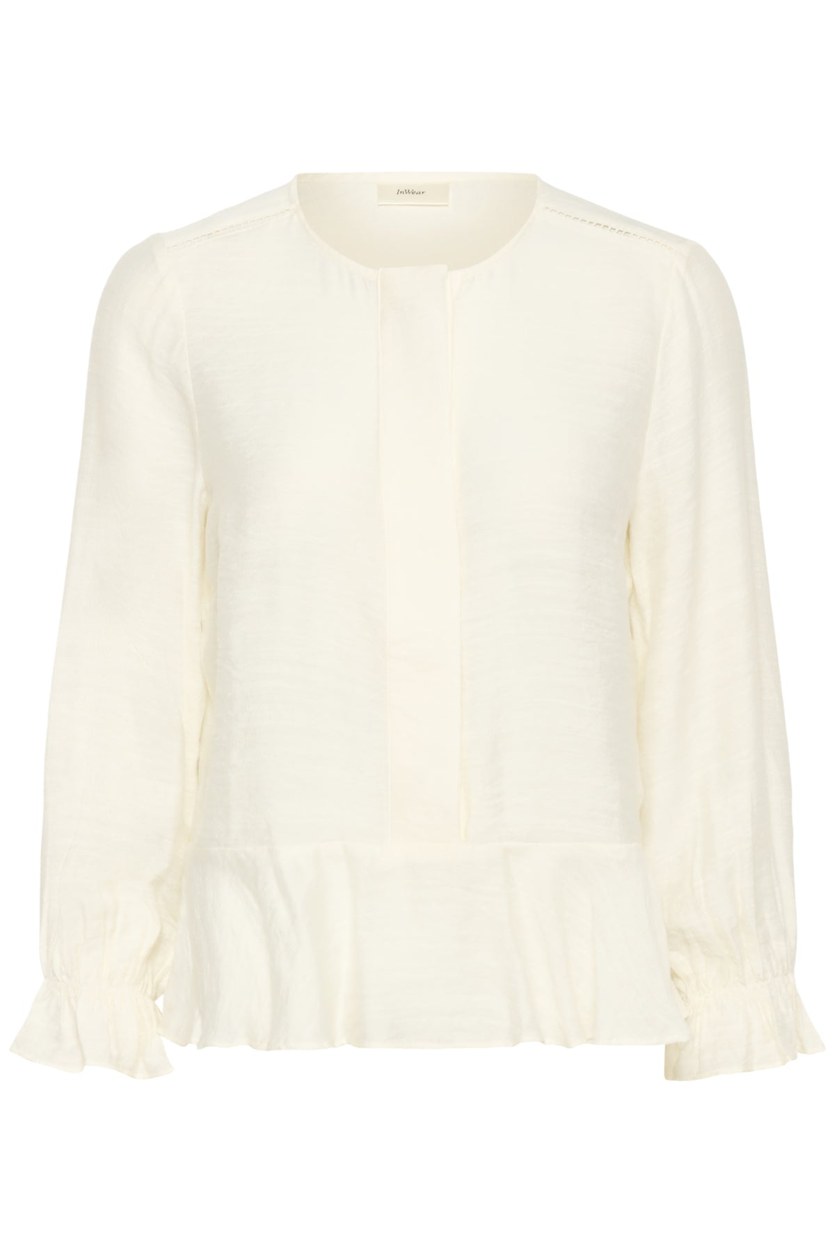 LINNISIW SKJORTA Whisper White - 110701 - 30112586
