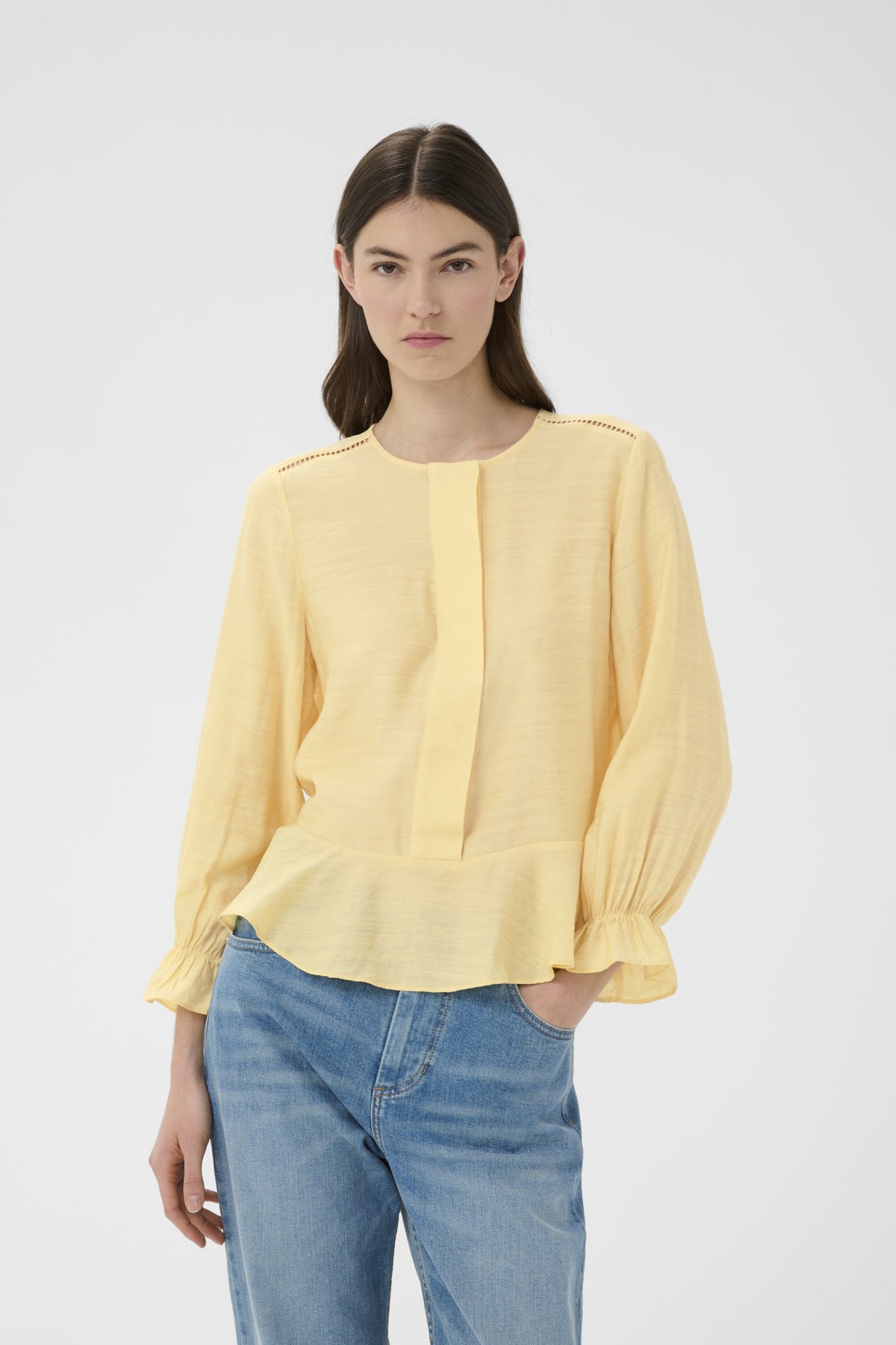 LINNISIW SHIRT Chamomile - 130916 - 30112586