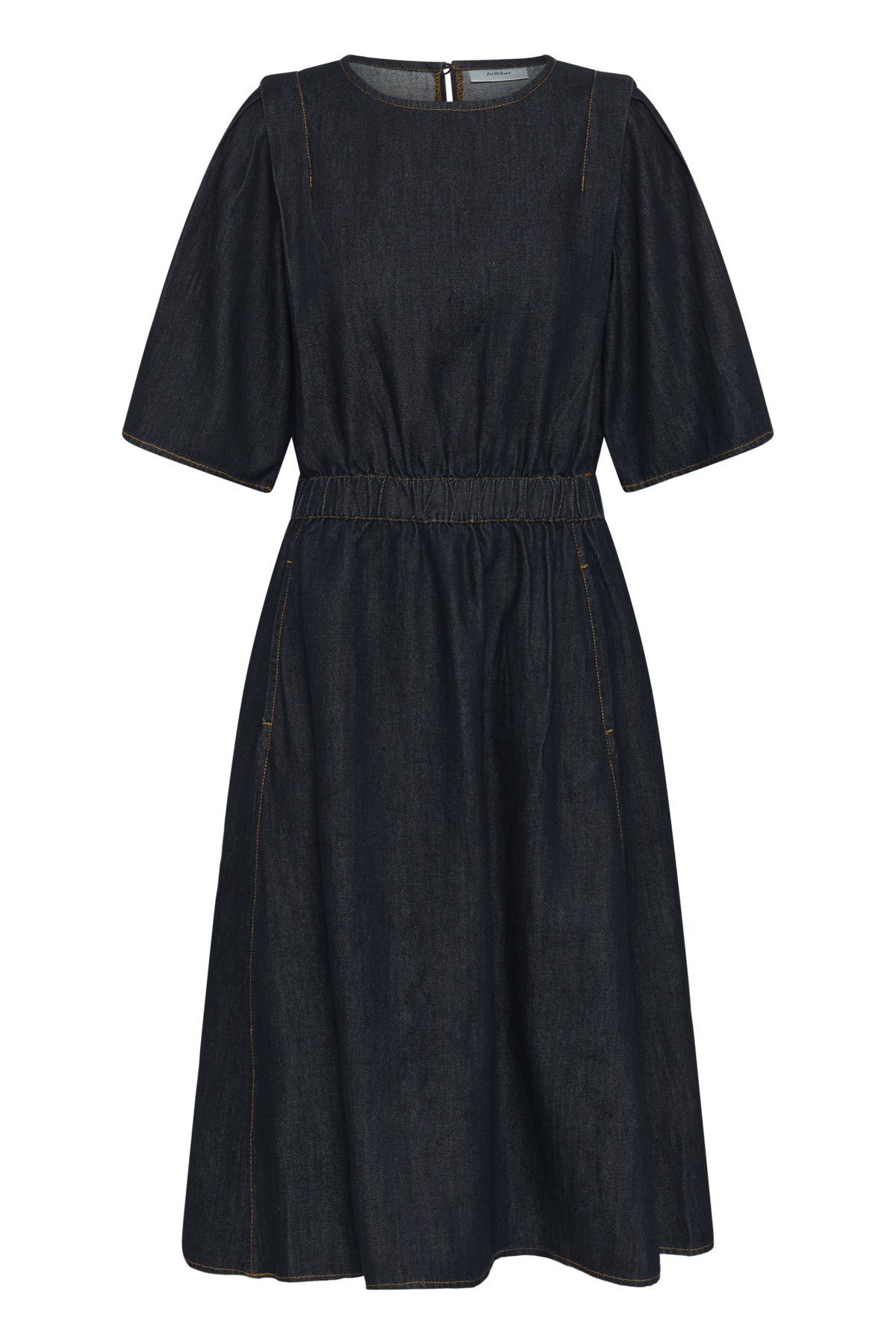 GLENNIW DRESS Mörk denim - 194118 - 30112607