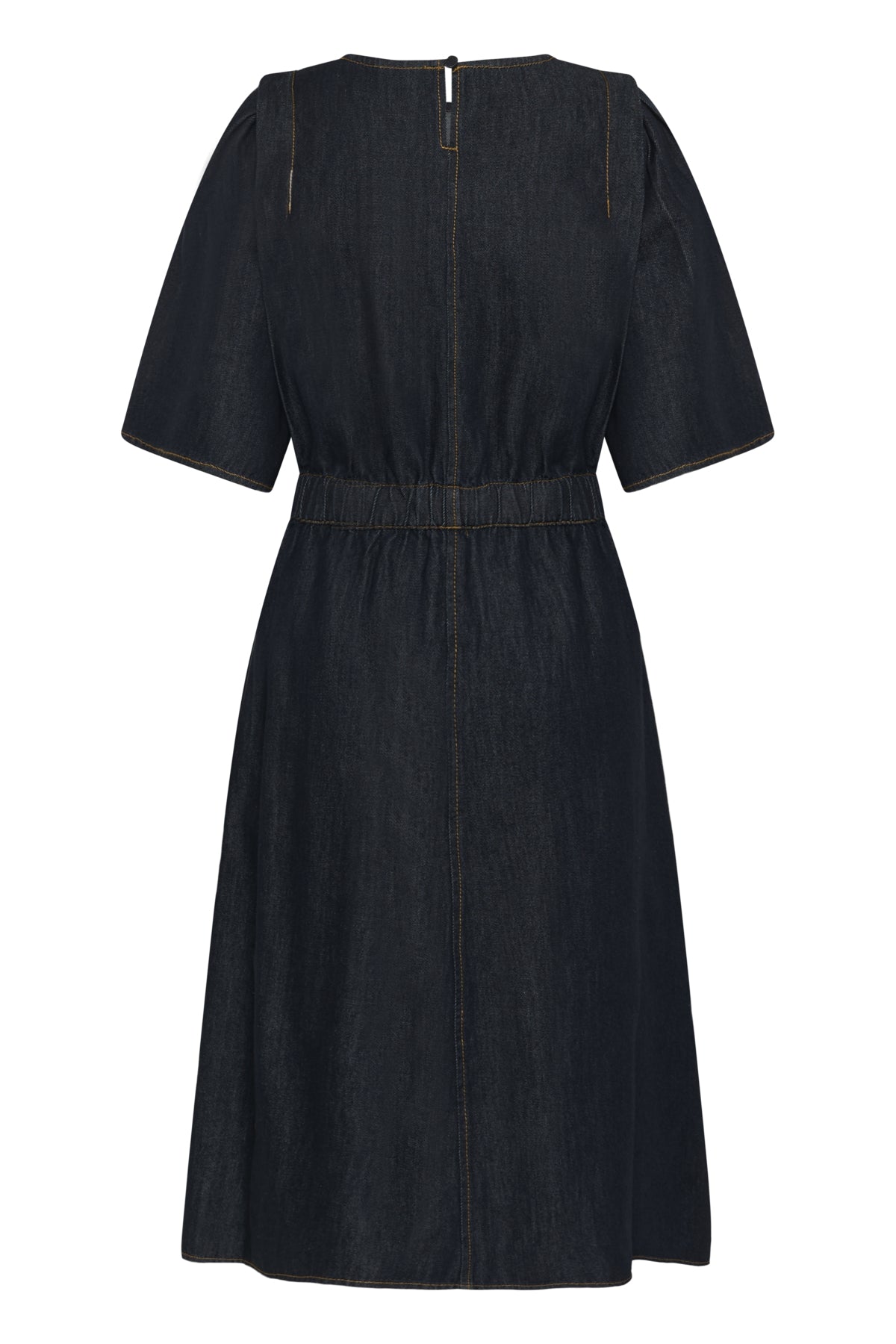 GLENNIW DRESS Mörk denim - 194118 - 30112607