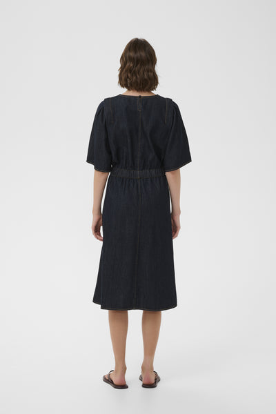GLENNIW DRESS Mörk denim - 194118 - 30112607 Thumbnail