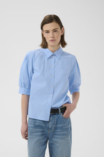 GLORIAIW SKJORTA Bel Air Blue - 153932 - 30112619 Thumbnail